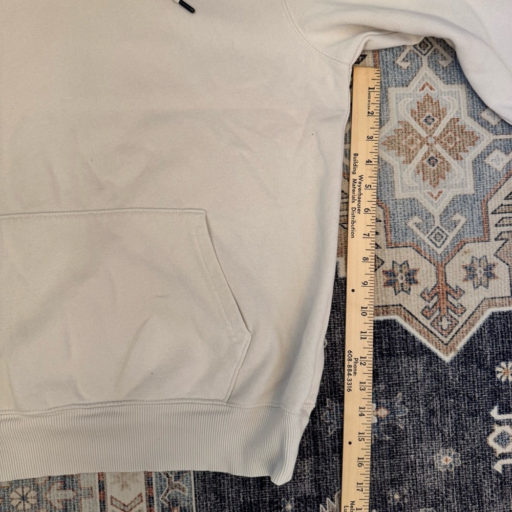 The North Face Men's Never Stop Exploring Cream Hoodie Size Small - Picture 11 of 13